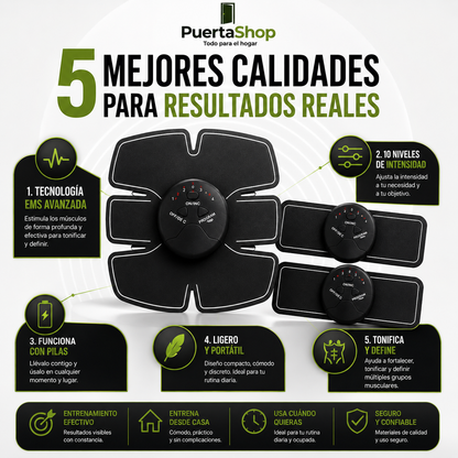 ⚡ PulseCore™ EMS – Estimulador Muscular Premium 🔥