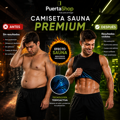 💦CAMISETA SAUNA PREMIUM🔥