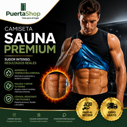 💦CAMISETA SAUNA PREMIUM🔥