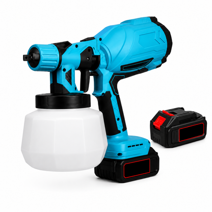 🚀 Pistola de Pintura Eléctrica PRO 18V + Doble Batería + Cargador + Depósito de 1000 ml  | ¡Oferta Exclusiva!🔥