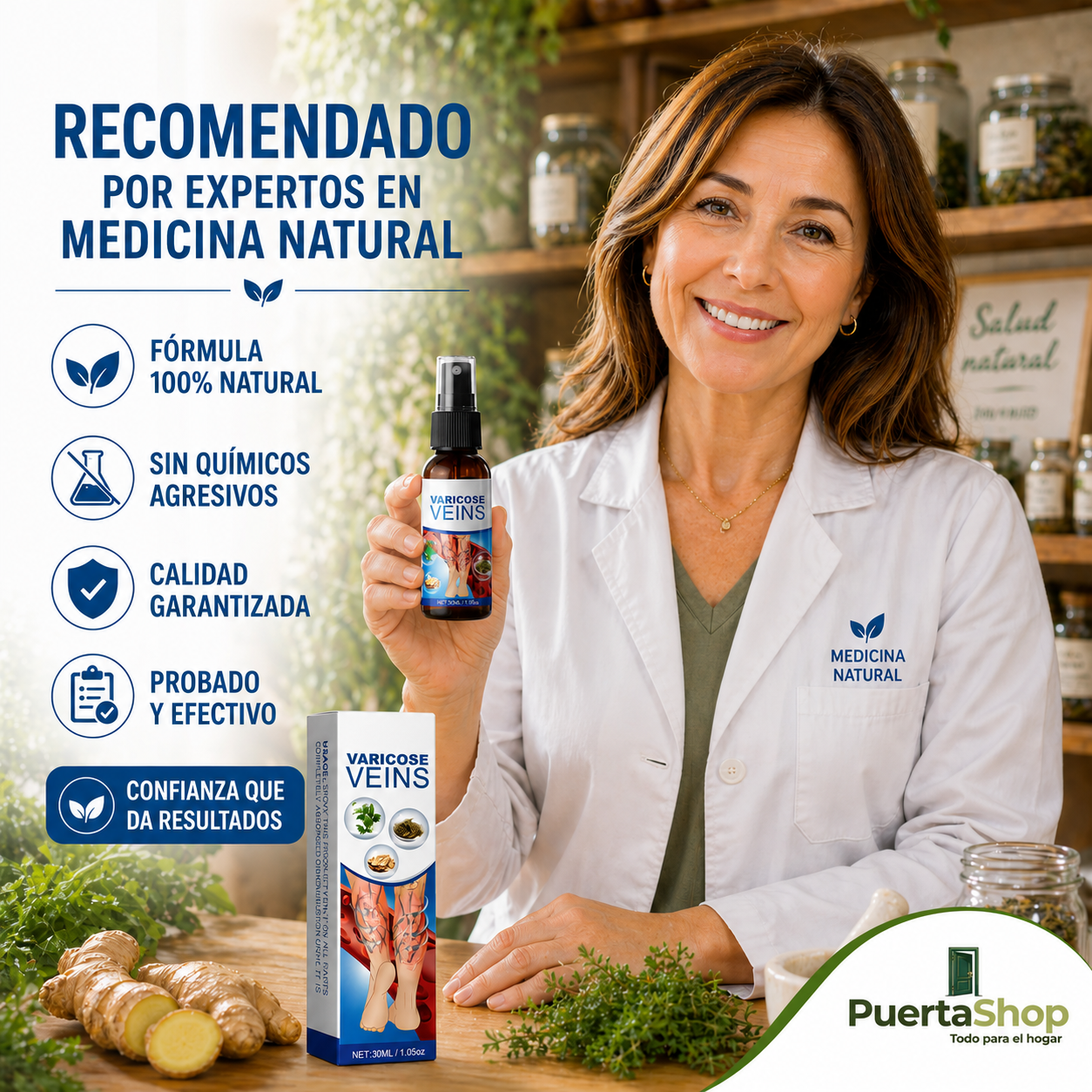 🦵 Vascurel™ Spray para Piernas | Varicose Veins | Alivio, Circulación y Bienestar Natural 🌿