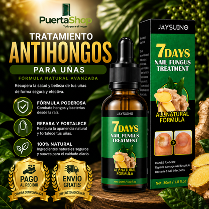 🌿Aceite Anti-hongos Uñas + ¡SOLO POR HOY PAGA 1 Y LLÉVATE 2!🔥