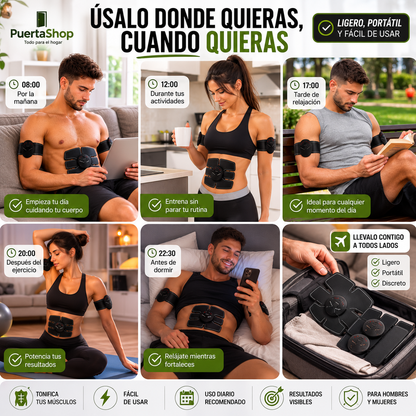 ⚡ PulseCore™ EMS – Estimulador Muscular Premium 🔥
